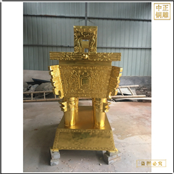 鑄銅關公 四羊方鼎加工