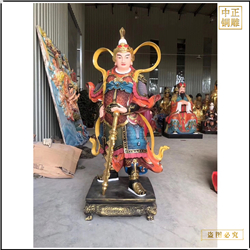 鑄銅關公 3米純銅委托菩薩擺件