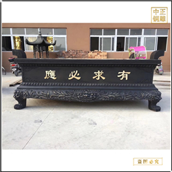 鑄銅香爐廠(chǎng)家直銷(xiāo)