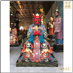 鑄銅關(guān)公 龍王雕塑鑄造加工