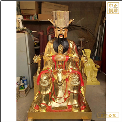 鑄銅關(guān)公 玉皇大帝銅雕塑