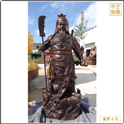 鑄銅關公 大型銅關公