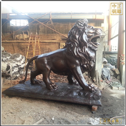 鑄銅關(guān)公 廣場(chǎng)匯豐銅獅子定做廠家