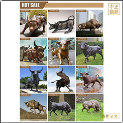 鑄銅關公 銅牛雕塑各種尺寸