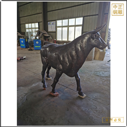 鑄銅關公 鎏金銅牛報價