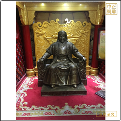 鑄銅關公 人物銅像加工