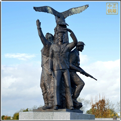 鑄銅關公 景觀大型人物雕塑鑄造