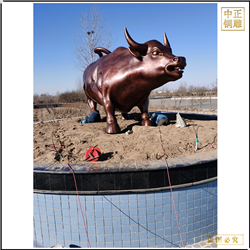 鑄銅關公 大型華爾街銅牛報價