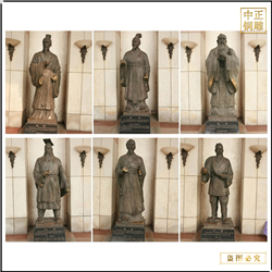 鑄銅關公 各種古代名人銅雕塑