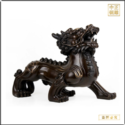 鑄銅關公 青銅貔貅雕塑