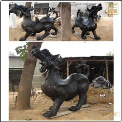 鑄銅關公 室外銅貔貅擺件鑄造