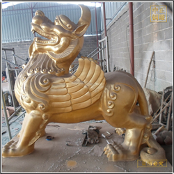 鑄銅關公 現貨供應貔貅工藝品