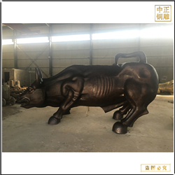 鑄銅關公 3米華爾街銅牛廠