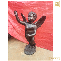 鑄銅關公 西方人物雕塑圖片