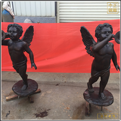 鑄銅關公 校園西方人物擺件