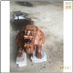 鑄銅關公 烏龜銅鑄造批發價格