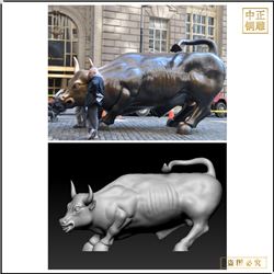 鑄銅關公 美國華爾街銅牛定制廠