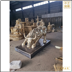 鑄銅關公 華爾街銅牛廠家