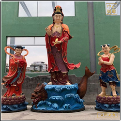 鑄銅關公 大型銅觀音菩薩雕塑