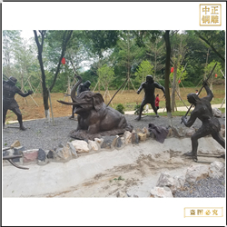 鑄銅關公 景觀人物雕塑鑄造廠