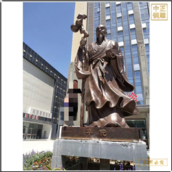 鑄銅關公 大型神醫華佗人物雕塑鑄造