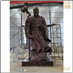 鑄銅關公 神醫華佗人物雕塑