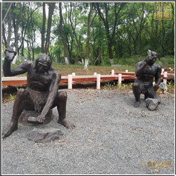 鑄銅關(guān)公 馬壩人銅雕塑制作