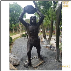鑄銅關(guān)公 馬壩人園林銅雕塑
