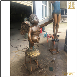 美術學院西方人物擺件