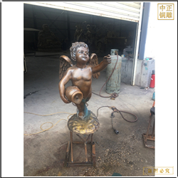 鑄銅關(guān)公 家居西方人物雕塑