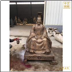 鑄銅關公 古代名人銅雕