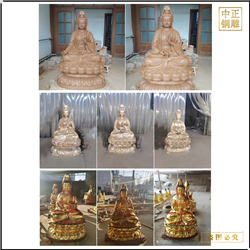 鑄銅關公 定制觀音菩薩銅像鑄造廠