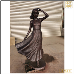 鑄銅關公 廠家制造西方人物雕塑