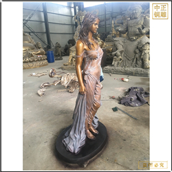 鑄銅關公 大型西方人銅像