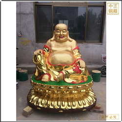 鑄銅關公 彌勒佛菩薩銅像