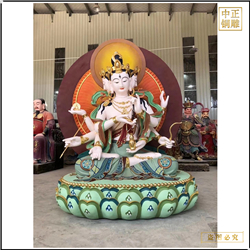 鑄銅關(guān)公 金剛薩埵銅像制作