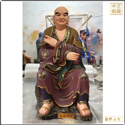 鑄銅關(guān)公 十八羅漢銅佛像批發(fā)市場