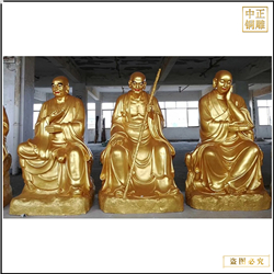 鑄銅關(guān)公 十八羅漢銅佛像廠家