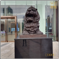 鑄銅關公 1.9米現貨銅獅子