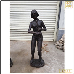 鑄銅關公 定做西方人物雕塑