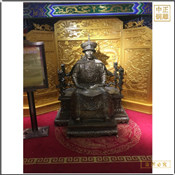 鑄銅關(guān)公 景區(qū)努爾哈赤銅雕塑鑄造廠