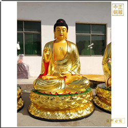 鑄銅關(guān)公 批發(fā)釋迦牟尼佛銅像