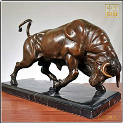 鑄銅關公 拓荒牛雕塑制作