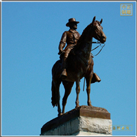 鑄銅關公 景觀銅馬雕塑