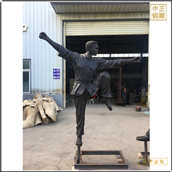 鑄銅關(guān)公 河北現(xiàn)代人物雕塑