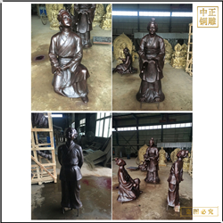 鑄銅關(guān)公 古代各種人物銅像鑄造