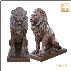 鑄銅關(guān)公 銅獅子雕塑價(jià)格
