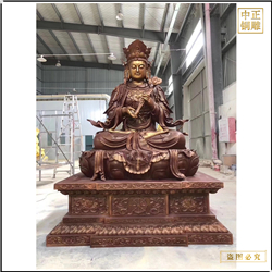 鑄銅關公 寺廟大型銅佛像批發