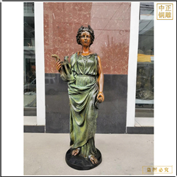 鑄銅關(guān)公 鑄銅西方人物雕塑廠家