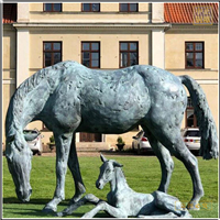 鑄銅關(guān)公 鑄銅廣場(chǎng)銅馬雕塑